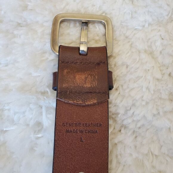Women\'s Genuine Leather Brown Size Large‎